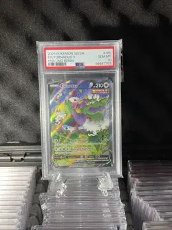 2021 Pokemon SWSH FA/Tornadus v Chilling Reign #185 PSA 10 - Image 15