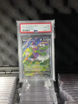 2021 Pokemon SWSH FA/Tornadus v Chilling Reign #185 PSA 10 - Image 6