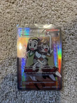 Teammates 160/160 XY Primal Clash 2015 Full Art Trainer Pokémon Card TCG - Image 1