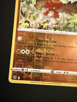 POKEMON TCG: HISUIAN DECIDUEYE 082/189 ASTRAL RADIANCE REVERSE HOLO CARD NM - Image 3