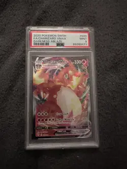 2020 Pokemon SWSH Darkness Ablaze #020 Charizard Vmax FA PSA 9 MINT - Image 2