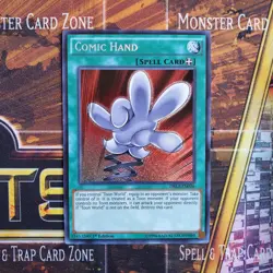 1x Comic Hand - Secret Rare - DRL2-EN026 - 1st Ed - LP - Image 1