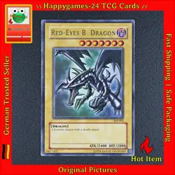 Red-Eyes Black Dragon - Ultra Rare - YuGiOh! Card TCG SDJ-001 /Y65 - Image 17