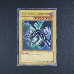 Red-Eyes Black Dragon - Ultra Rare - YuGiOh! Card TCG SDJ-001 /Y65 - Image 2