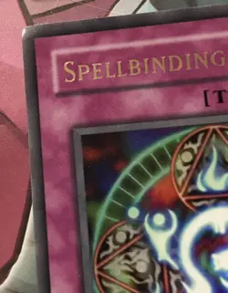 YuGiOh Spellbinding Circle MRL-006 Ultra Rare Original 1996 Printing - Image 3