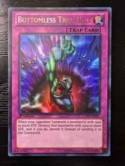 Bottomless Trap Hole - LP - LCYW-EN181 - 1st Edition - Ultra Rare - Image 1