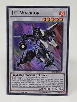 1x (LP) Jet Warrior - SDSE-EN041 - Ultra Rare - 1st Edition  YuGiOh - Image 3