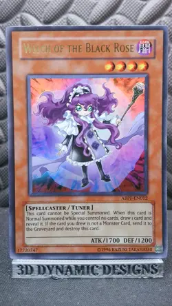 | Yugioh Witch of the Black Rose  ABPF-EN012 Ultra Rare Absolute Pow  NM/LP 🔥 | - Image 1