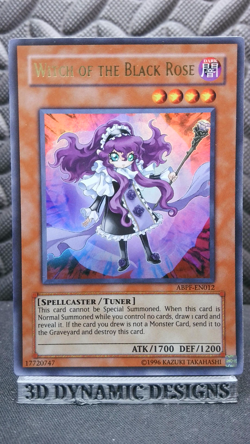 | Yugioh Witch of the Black Rose  ABPF-EN012 Ultra Rare Absolute Pow  NM/LP 🔥 | - Image 3