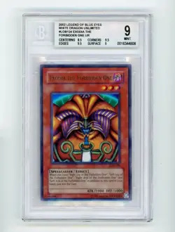 Exodia the Forbidden One LOB-124 The Legend of Blue Eyes White Dragon-Unlimited Edition Unlimited - Image 1