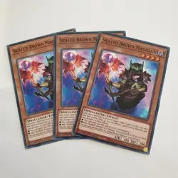 3 x Skilled Brown Magician - BACH-EN024 - Common 1st Edition YuGiOh - Image 1