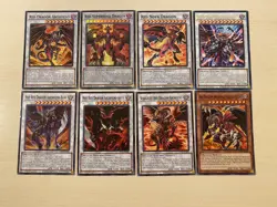 Red Dragon Archfiend Variants, Red Nova Dragon, 8 Yugioh Cards - Image 10