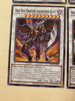 Red Dragon Archfiend Variants, Red Nova Dragon, 8 Yugioh Cards - Image 6