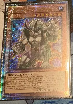 Yu-Gi-Oh Dueling Mirrors Dinowrestler Pankratops MP24-EN047 QCR Quarter Century - Image 1