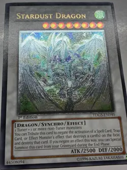 USA Seller Yugioh Stardust Dragon TDGS-EN040 Ultimate Rare 1st Edition - Image 23
