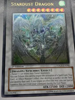 USA Seller Yugioh Stardust Dragon TDGS-EN040 Ultimate Rare 1st Edition - Image 24
