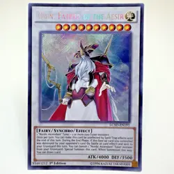 Yugioh Odin, Father Of The Aesir LC5D-EN191 1st Edition Secret Rare Holo - NM - Image 1