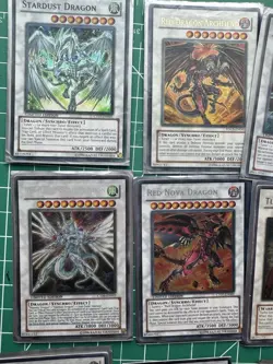 Yugioh Synchro Card Lot (17 cards) Stardust Dragon, Red Dragon Archfiend, 5ds - Image 2