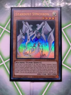 Yugioh! x1 Stardust Synchron MP22-EN119 1st Edition Ultra Rare (Near Mint!) - Image 2