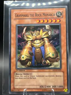YUGIOH TCG: Granmarg The Rock Monarch FET-EN009 Super Rare 1st Edition *NM - Image 1