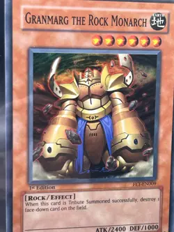 YUGIOH TCG: Granmarg The Rock Monarch FET-EN009 Super Rare 1st Edition *NM - Image 7