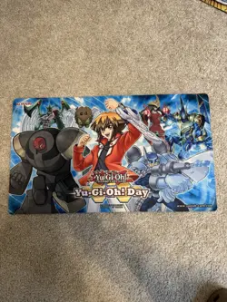 Yu-Gi-Oh Day Jaden Elemental HERO Playmat RARE! USA - Image 3