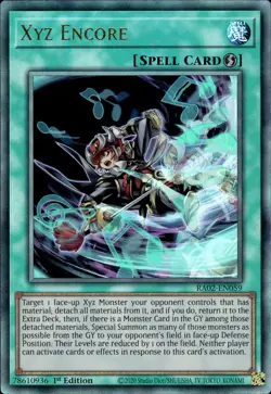 Xyz Encore - Ultimate Rare 1st Edition RA02-EN059 - NM - YuGiOh - Image 3