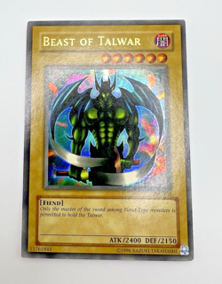 Vintage Yu-Gi-Oh! Beast of Talwar (PSV-103, Unlimited) 2002 Print Light Play - Image 3