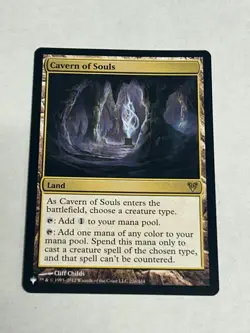 [1x] Cavern of Souls, English Avacyn Restored MTG Magic Free Shipping! NM - Image 1