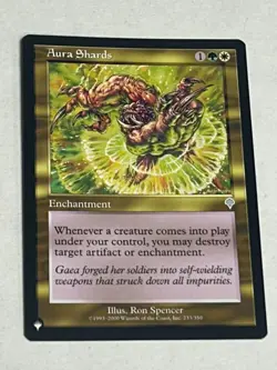 Aura Shards Invasion NM Regular MTG Free Shipping! - Image 1