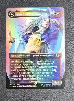 Kuja, Genome Sorcerer (Borderless) Final Fantasy Foil MTG NM Magic Card - Image 1