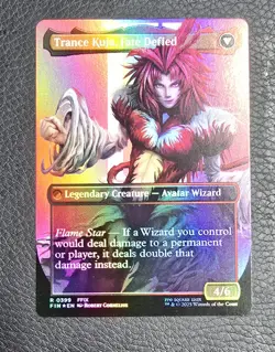 Kuja, Genome Sorcerer (Borderless) Final Fantasy Foil MTG NM Magic Card - Image 2