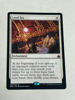MTG 1x Land Tax The List - Battlebond Legacy Magic the Gathering Card x1 NM - Image 1