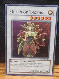 Queen of Thorns CSOC-EN042 Yugioh Yu-Gi-Oh! Card NM - Image 1