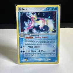 2004 Pokemon EX Milotic Holo Hidden Legends 12/101 PSA 7 - Image 1