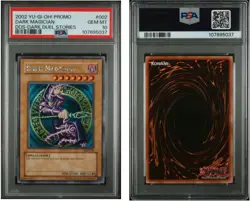YuGiOh PSA 10 Dark Magician DDS-002 Dark Duel Stories Pris Secret Rare Gem Mint - Image 1