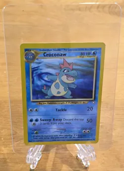 CROCONAW 32/111 Neo Genesis Uncommon PokÃ©mon Card - Image 1
