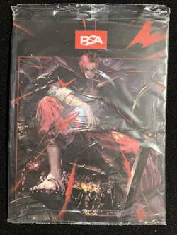 MINT SEALED One Piece SHANKS OP09-001 - Promo Card PSA July 2025 - Image 2