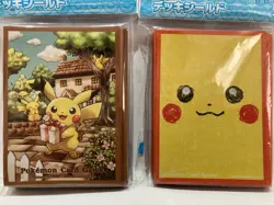 Pikachu's face 64 and Gift of Pikachu 64 Sleeves For Pokemon Card Japan only - Image 3