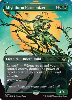 Mightform Harmonizer - BORDERLESS - Edge of Eternities EOE - 0297 - MTG Magic - Image 1