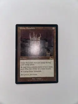 MTG Grim Monolith Urza's Legacy Magic the Gathering LP - Image 3