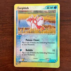 Corphish 52/97 Reverse Holo Common EX Dragon Pokemon Card - Image 1