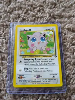 POKEMON TCG JIGGLYPUFF 8/18 SOUTHERN ISLAND NON HOLO Vintage English - Image 1