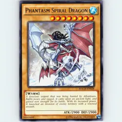 Yugioh Phantasm Spiral Dragon MACR-EN028 Unlimited Silver Foil Rare - NM ðŸ’Ž - Image 1