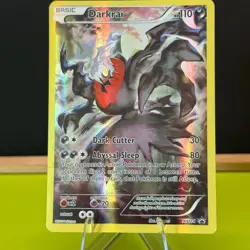 Darkrai Holo Full Art Black Star Promo! 2016 XY114 XY Pokemon Card LP/MP  - Image 1