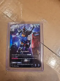 Gundam Card Game Gundam GD01-001 LR+ - Image 1