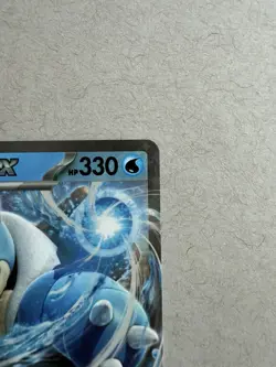 PokÃ©mon TCG Blastoise EX Scarlet & Violet Holo Double Rare Card 009/165 - Image 3