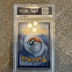 PokÃ©mon Alakazam EX Full Art Secret Rare Card PSA 7 NM 125/124 XY Fates Collide - Image 2