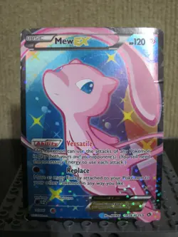 Pokemon Card - Mew EX (Full Art) RC24/RC25 Legendary Treasures Holo Rare (A) - Image 1