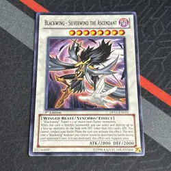 BLACKWING SILVERWIND THE ASCENDANT DP11-EN015  1ST ED  RARE YUGIOH - Image 2